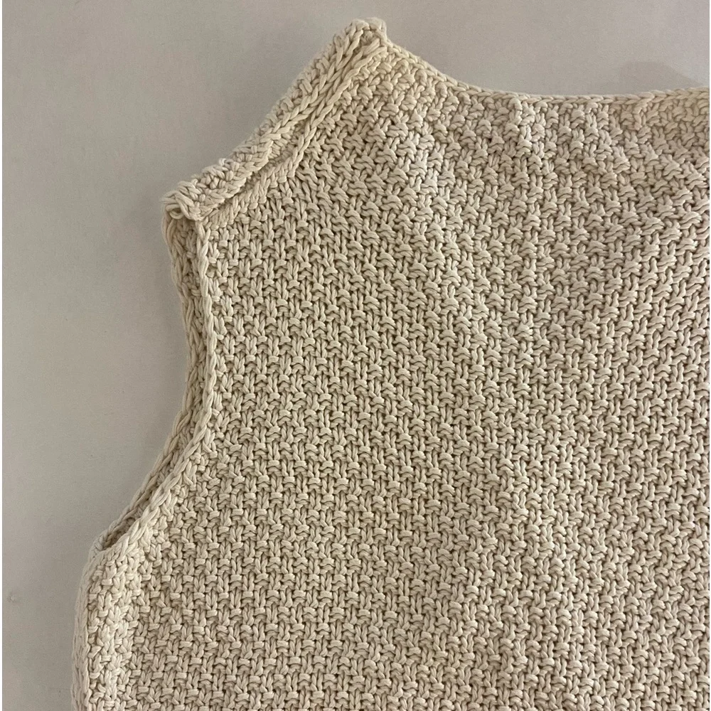 Loro Piana Vintage Knit Silk Cotton Cascading Cardigan Sweater Made in Italy - Picture 13 of 16